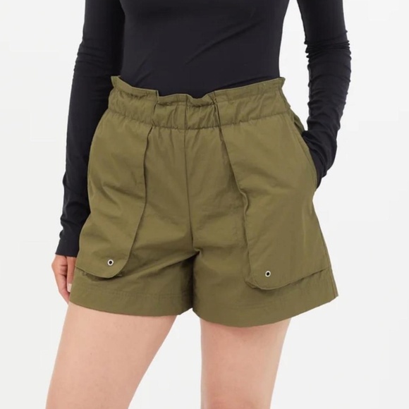 HELMUT LANG PAPER BAG SHORTS - Picture 1 of 7